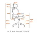 Ver imagem 7 de Mesa de Reunião 2m e 4 Cadeiras Escritório Ergonômicas F5 Cor:cinza Sagrado com Preto