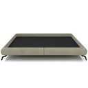 Ver imagem 5 de Cama Casal King Pés de Ferro Estilo Industrial 210cm Otto P05 Linho Bege Escuro - Lyam Decor