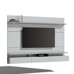 Painel para TV até 60 Polegadas com LED com Nicho 3 Gavetas Decore - 1