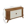 Buffet 2 Portas Schoppin Cinamomo Off White - 3