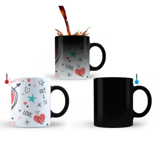 Caneca Mágica Presente para o Dia dos Namorados Feliz Dia - 2