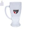 Caneca São Paulo Vidro Bola Futebol Escudo de Metal Oficial - 1