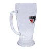 Caneca São Paulo Vidro Bola Futebol Escudo de Metal Oficial - 2