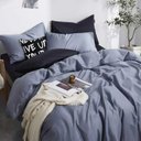 Ver imagem 1 de Jogo de Cama Casal Queen 7 Pç Completo Edredom 260x260cm