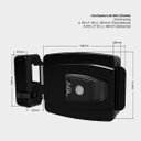 Ver imagem 6 de Fechadura AL100 42mm Interna Tetra Conve 12V Botão Preta Agl
