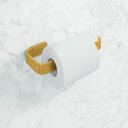 Ver imagem 6 de Kit de Acessórios para Banheiro 6 Peças Dourado - Rede Móveis