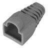 Kit 100 Capas Protetoras P/conector Rj45 Utp Cat5 Cat6 Cinza - 3