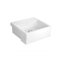 Ver imagem 2 de Cuba de Semiencaixe Quadrada com Mesa Branco 410x410mm - Deca Deca Loucas