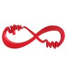 Simbolo Infinito You Me -Vermelho - 2