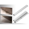 Ralo Linear Oculto Invisível 5x50 para Banheiro Branco - 1