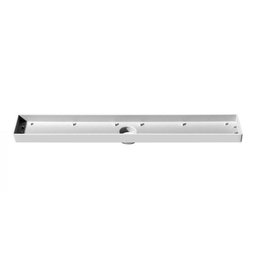 Ralo Linear Oculto Invisível 5x50 para Banheiro Branco - 9