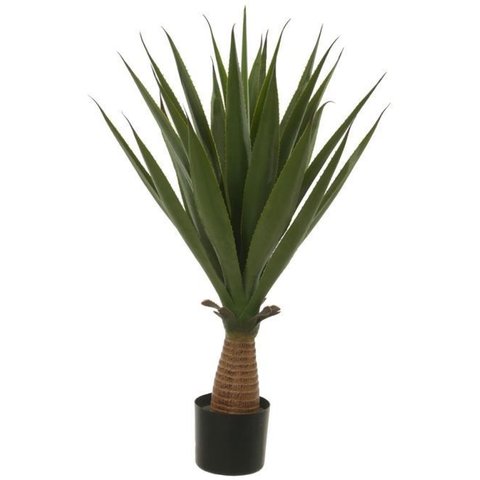 Planta Artificial Arvore Pandanus C/pote X35 Verde 1,50m