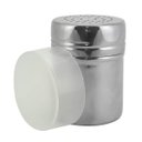 Ver imagem 1 de Saleiro e Pimenteiro em Aço Inox Com Tampa de Plástico