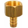 Adaptador Bico Latão 1/2 Femea X 3/8 Bm para Mangueira Gás - 3