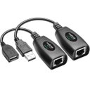 Ver imagem 1 de Extensor USB Via Cabo de Rede - USB para Rj45 - Alcance de Até 50 Metros - Intelbras Vex 1050 USB