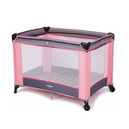 Berço Portátil Fit - Geo Rosa - Voyage - 3