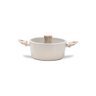 Jogo de Panelas Brinox Antiaderente Ceramic Life 6 Peças Sirius com Indução Vanilla - 3