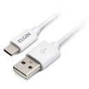 Ver imagem 1 de Cabo USB Tipo C Elgin - 1 Metro - Branco