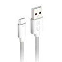 Ver imagem 1 de Cabo USB-C para USB - 2 Metros - Branco - C3Tech CB-C21WH C3PLUS