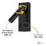Kit 2 Arandela Led de Cabeceira 2w P/ Leitura com Usb e Usbc - Preto - 110v/220v - 5