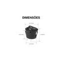 Ver imagem 3 de Kit 2 Botão Interruptor Redondo Marcenaria Liga/des Tictac:branco