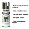 Spray Efeito Metalico Decorativo Metallico Prata Rust Oleum - 2