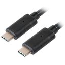 Ver imagem 1 de Cabo USB-C para USB-C 3.1 - USB Tipo C - SuperSpeed+ - Akasa AK-CBUB26-10BK