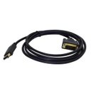 Ver imagem 1 de Cabo Conversor DisplayPort para DVI-I - 1,8 metros - 24+1 Pinos (DisplayPort M X DVI-I M)