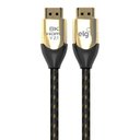 Ver imagem 4 de Cabo Hdmi Premium 2.1, Elg, Hs8k20, 2 Metros, Reforçado, 8k Ultra High Speed, 144hz/180hz