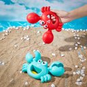 Ver imagem 2 de Carangueijo Brinquedo Infantil Pá Praia Brincar Areia:azul