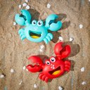 Ver imagem 4 de Carangueijo Brinquedo Infantil Pá Praia Brincar Areia:azul