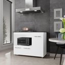 Ver imagem 1 de Balcão para Cooktop Ana 5 Bocas 3 Portas Moblis Cor:branco
