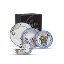 Ver imagem 1 de Jogo de Jantar e Chá Pot de Fleur 20 Peças Cerâmica Scalla