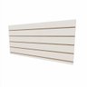Painel canaletado 60x135 Branco mdf canaletado panel canelado parede inteligente painel esspositor - 1