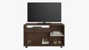 Ver imagem 3 de Rack Seleto para Tv 49'' 2 Portas e Prateleiras:café / Off