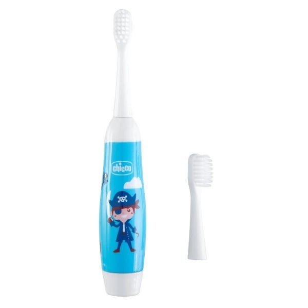 Escova De Dentes Eletrica Infantil Azul - Chicco - 1