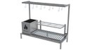 Ver imagem 1 de Parrilla para Alvenaria 89x34 - Firebox + 1 Grelha Argentina + Kit Tendal
