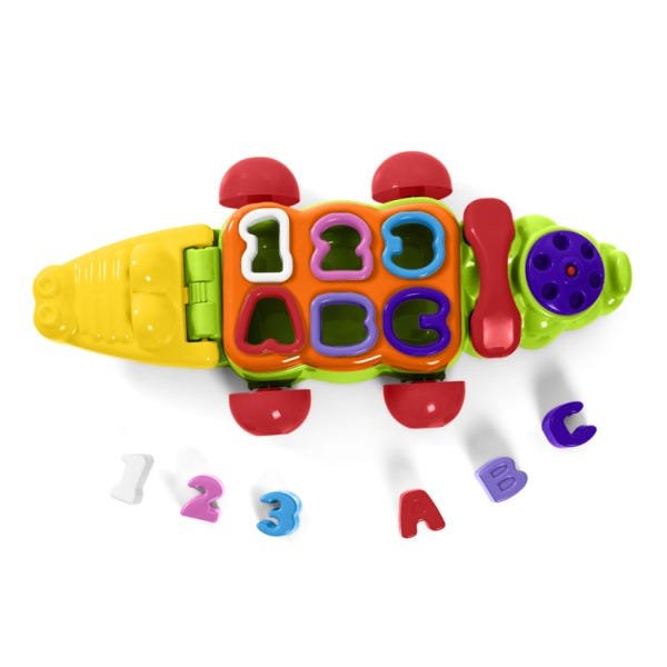 Brinquedo Educativo Jacaré Didático Tateti - 5