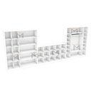 Ver imagem 6 de Kit Closet Modular M18+105+124 M100.2021.b (casa Comérico) Mundi Moveis