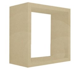 Nicho 45 X 45 X 20 Em Mdf - Natural - 1