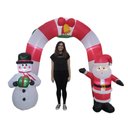 Ver mais imagens de Arco Inflavel Natalino Portal Natal Passagem 2 Metros Porta Entrada Loja Shopping Casa Decoraçao Com