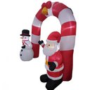 Ver imagem 5 de Arco Inflavel Natalino Portal Natal Passagem 2 Metros Porta Entrada Loja Shopping Casa Decoraçao Com