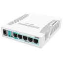 Ver imagem 1 de Switch Mikrotik Smart RB260GS - 5 Portas Gigabit - SwOS - Expansão SFP - CSS106-5G-1S