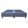Base Cama Box King Size Corano Cinza Skybox - 2