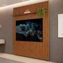Ver imagem 1 de Painel Ripado para Tv até 65 Polegadas Freijó Pratic Dj Móveis
