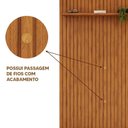 Ver imagem 2 de Painel Ripado para Tv até 65 Polegadas Freijó Pratic Dj Móveis