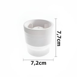Forma de Gelo Redonda Esfera Grande para Drink e Whisky - 5