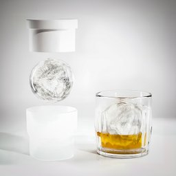 Forma de Gelo Redonda Esfera Grande para Drink e Whisky - 3
