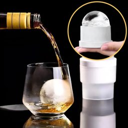 Forma de Gelo Redonda Esfera Grande para Drink e Whisky - 2