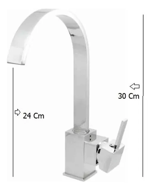 Ver imagem 2 de Torneira Misturador Monocomando Lavatório Mesa Quattri - 2268